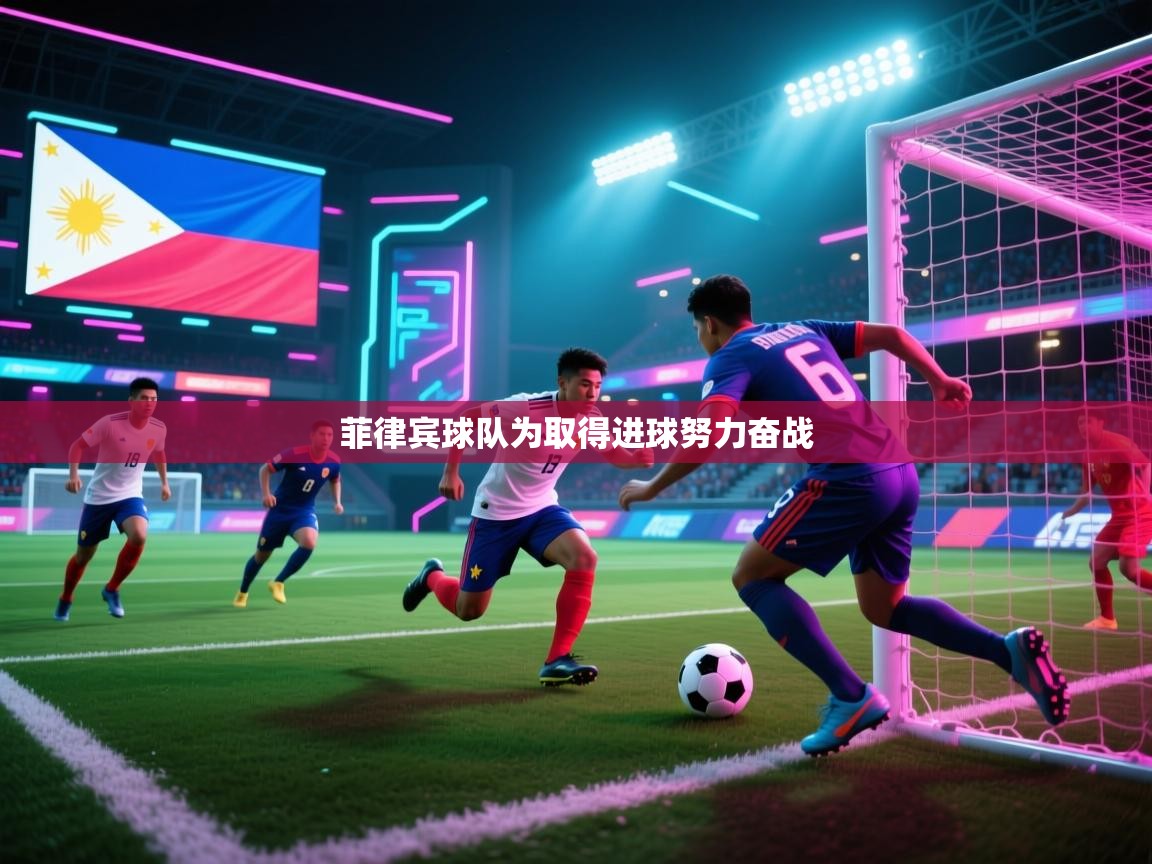 菲律宾球队为取得进球努力奋战  第1张